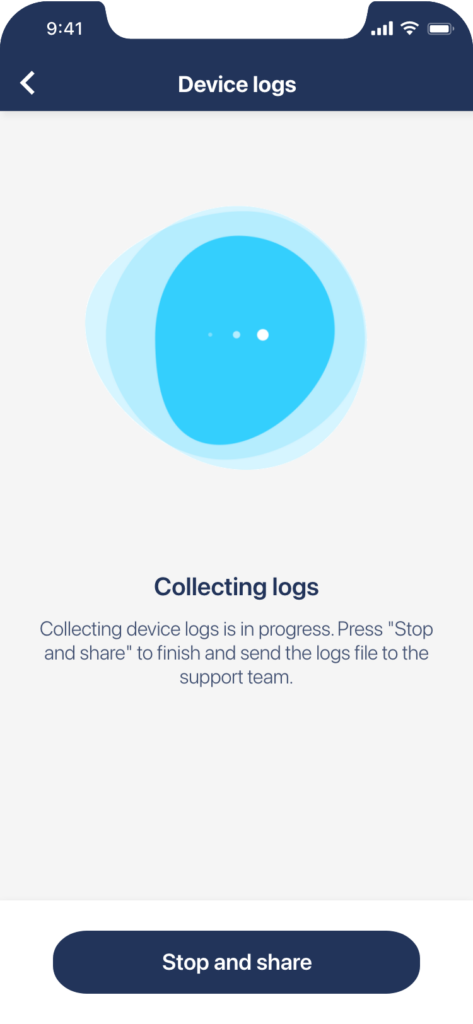 How to share logs 4